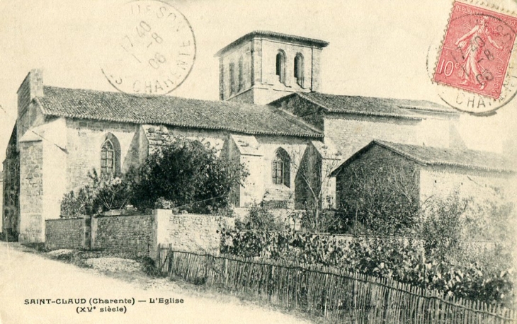 église Saint-Claud ancien clocher