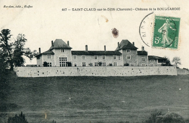 Chateau de la Boussardie - Saint-Claud