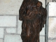 Statuette de St Pierre dans l'église de Aiffres