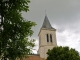 Photo suivante de Amuré Le clocher de l'église.