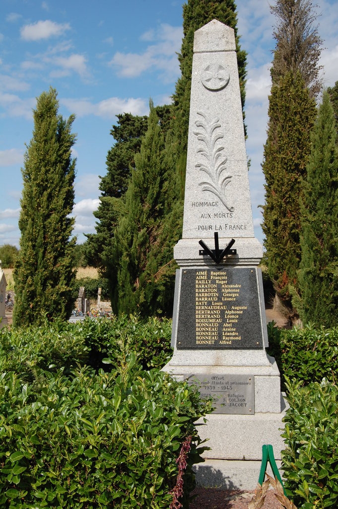 Monument aux Morts pour la France - Ardin