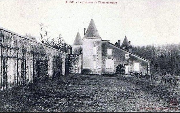Champmargou-le-logis-prive-carte-postale-ancienne - Augé