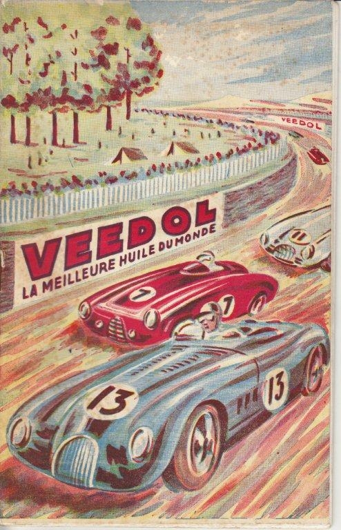Fac-similé de l'affiche du Grand Prix de Bressuire 1953 
