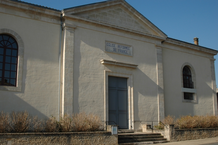 Le Temple protestant  - Celles-sur-Belle