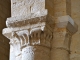Photo suivante de Chef-Boutonne Eglise Saint Chartier : chapiteau de la nef.