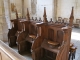 Eglise Saint Chartier : les fauteuils.