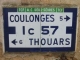 Photo suivante de Coulonges-sur-l'Autize Plaque Michelin ancienne (1931)