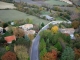 Photo suivante de Crézières Photo aérienne d'une partie de CREZIERES prise d'un ballon.