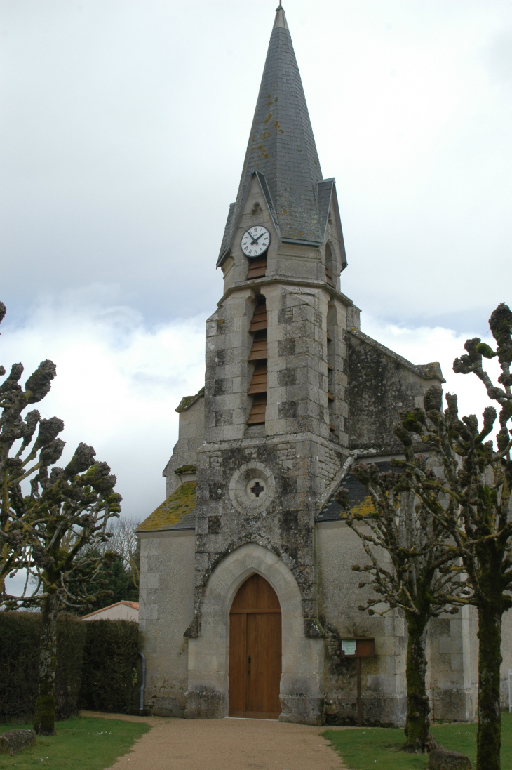 Eglise - Fontenille-Saint-Martin-d'Entraigues