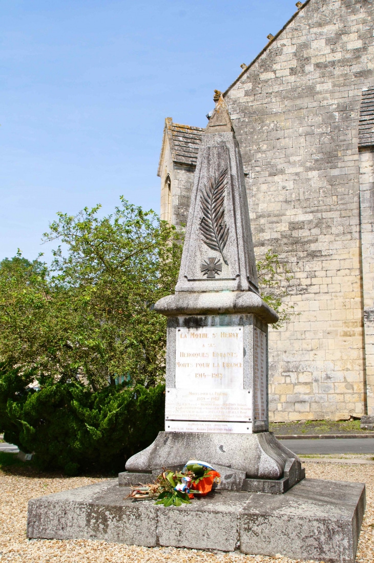Le Monument aux Morts - La Mothe-Saint-Héray
