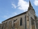 Photo suivante de La Mothe-Saint-Héray Façade latérale de l'église Saint Heray.