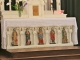 Eglise Saint Eutrope : détail du maitre autel.