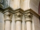 Chapiteaux sculptés du portail de l'église Saint Eutrope.