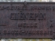 Plaque de cocher lieuy di Chaignepin