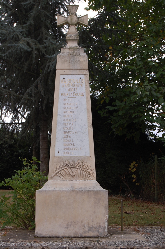 Monument aux Morts pour la France - Maisonnay