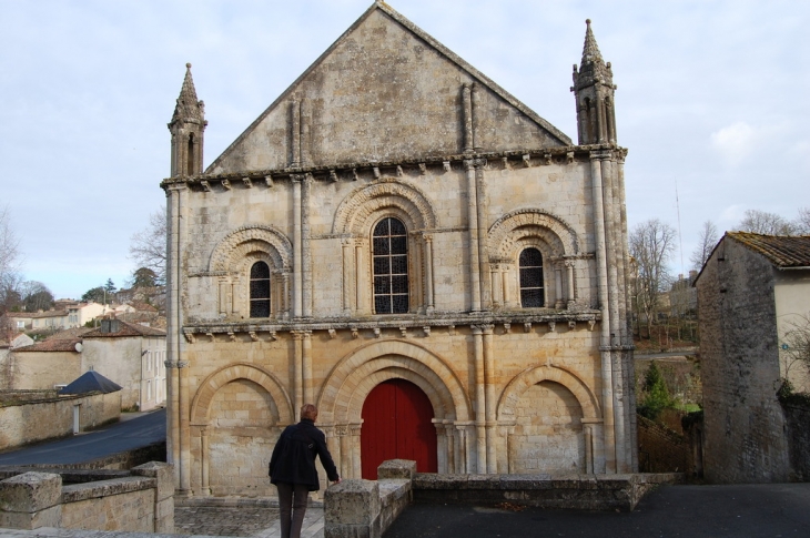 Eglise St Hilaire Portail - Melle