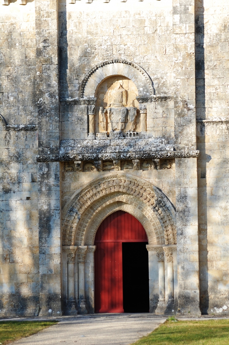 Portail église St Pierre - Melle