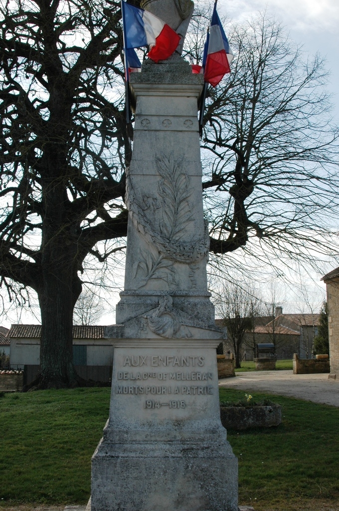 Monuments aux Morts pour la France - Melleran