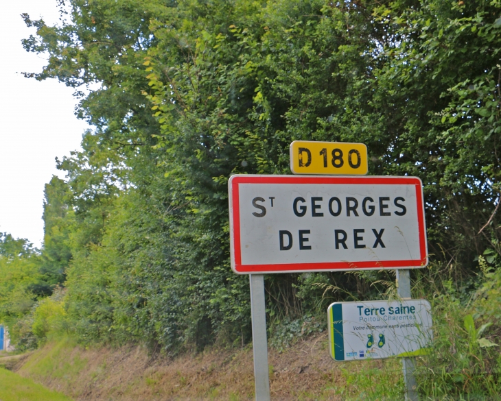 Autrefois : Saint Georges de Ressia au XIIIe siècle. - Saint-Georges-de-Rex