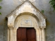 Photo suivante de Saint-Georges-de-Rex Le portail de l'église.