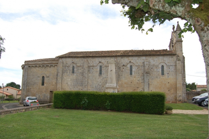 L' église St Léger - Saint-Léger-de-la-Martinière