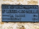 Photo suivante de Saint-Léger-de-la-Martinière Plaque routière dite de cocher époque XIX éme  sur la mairie 