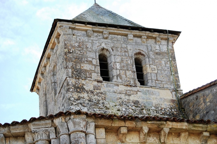 Clocher de l'église STe Eulalie - Sainte-Ouenne