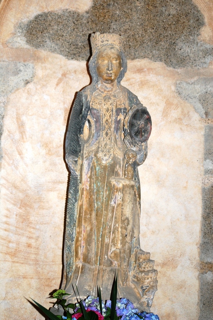 Statuette de Ste Eulalie - Secondigny