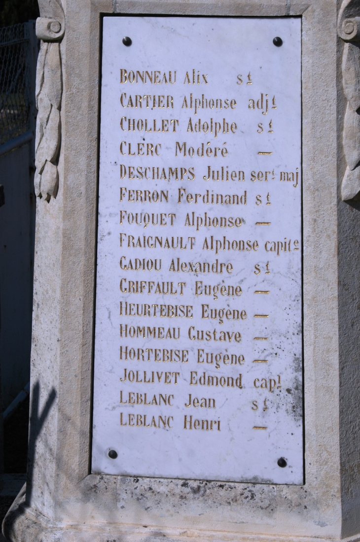 Monument aux Morts pour la France - Sepvret
