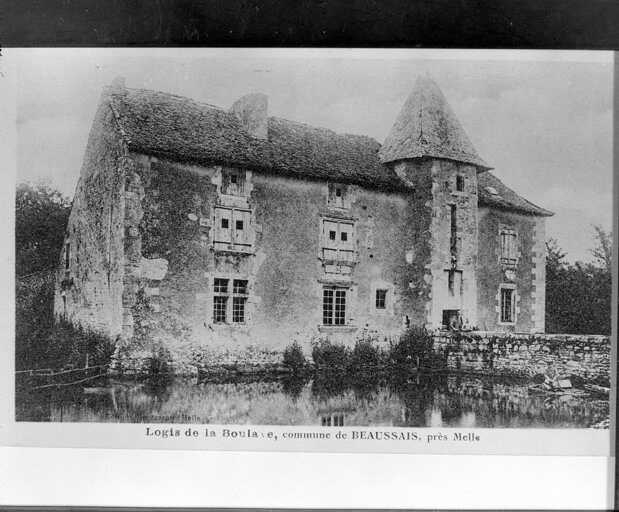 Carte postale ancienne de La Boulaye chateau 2 - Sepvret