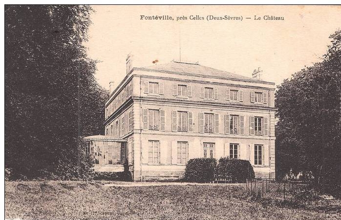 Carte postale ancienne du Logis de Fontiville  (privé) - Vitré