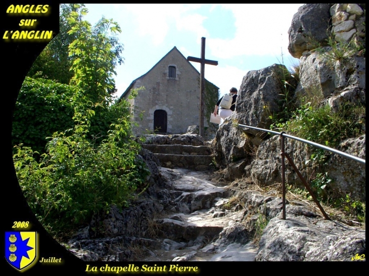 La chapelle Saint Pierre - Angles-sur-l'Anglin