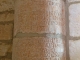 Photo suivante de Leignes-sur-Fontaine Inscriptions lapidaires sur les colonnes.