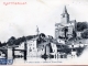 Notre-Dame - Statue et Vieux Port, vers 1910 (carte postale ancienne).