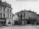 Photo suivante de Neuville-de-Poitou Place et rue Paul-Bert, début XXe siècle (carte postale ancienne).