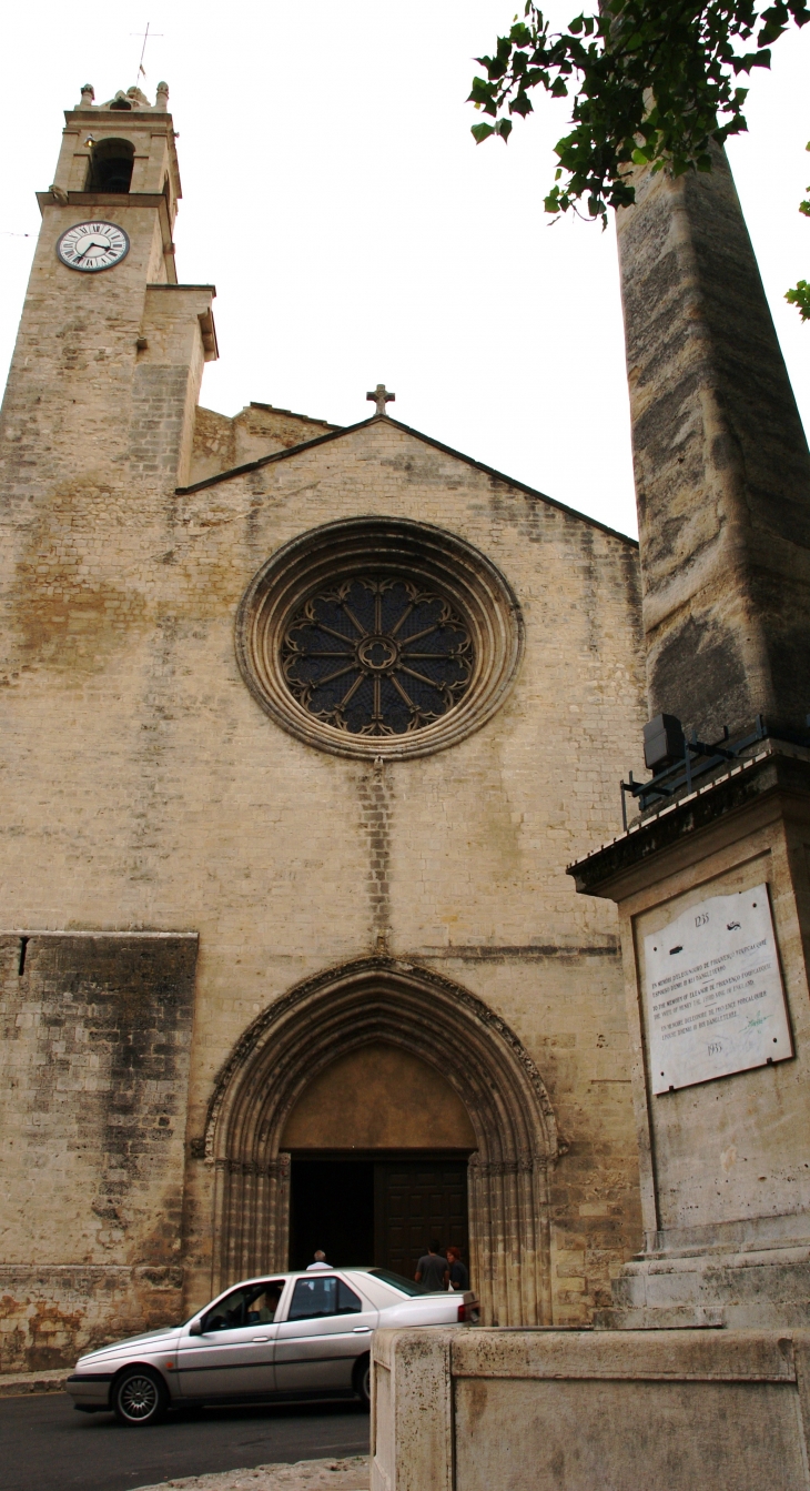 <Cathédrale  Notre-Dame du Bourget  ( 12/15 Em Siècle ) - Forcalquier