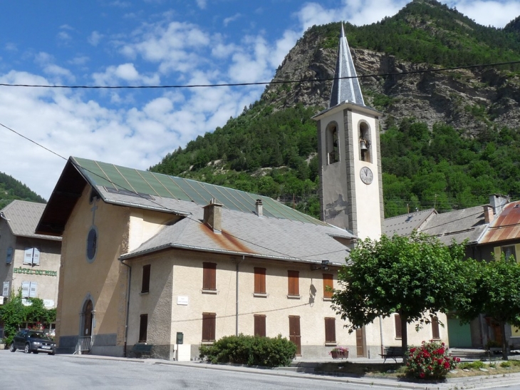 L'eglise  sainte catherine - La Condamine-Châtelard