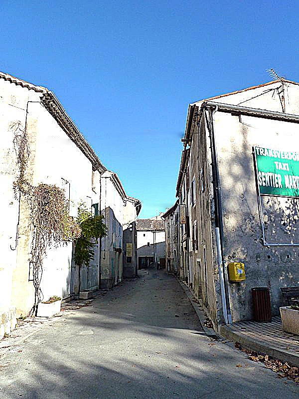 Rue du village - La Palud-sur-Verdon