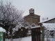 Notre église sous la neige