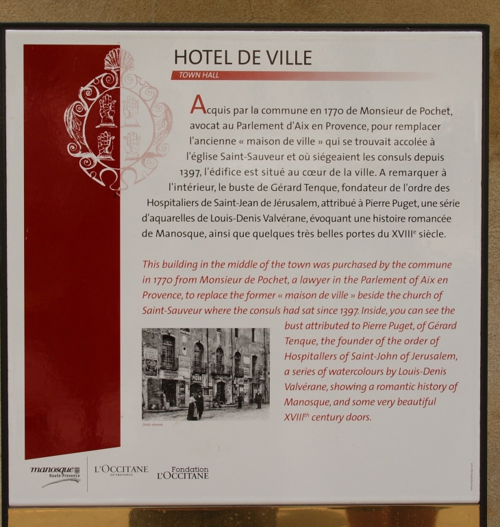 Hotel-de-Ville - Manosque