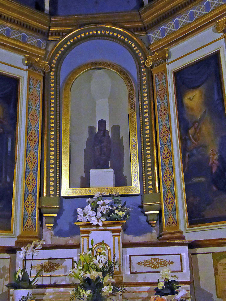 L'église Notre Dame de Romigier : la Vierge Noire - Manosque