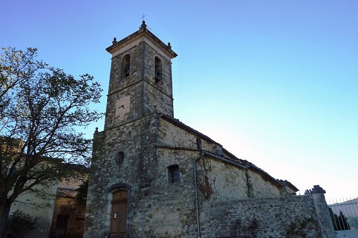 L'église - Revest-des-Brousses