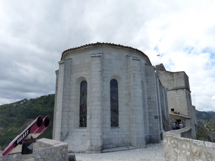 La chapelle Notre Dame du chateau - Sisteron