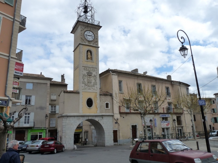 La tour de l'horloge - Sisteron