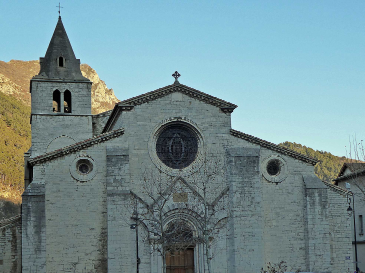 La cathédrale des Pommiers - Sisteron