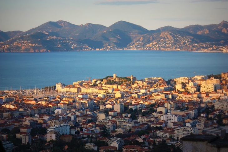 Vue aérienne - Cannes