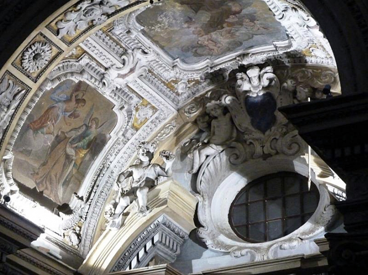 Le décor baroque du monastère - La Trinité