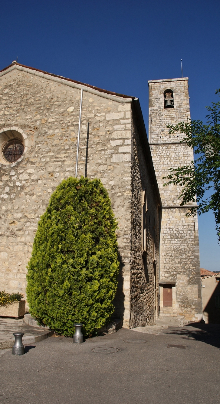 //église Saint-Jacques-le-Majeur - Le Bar-sur-Loup