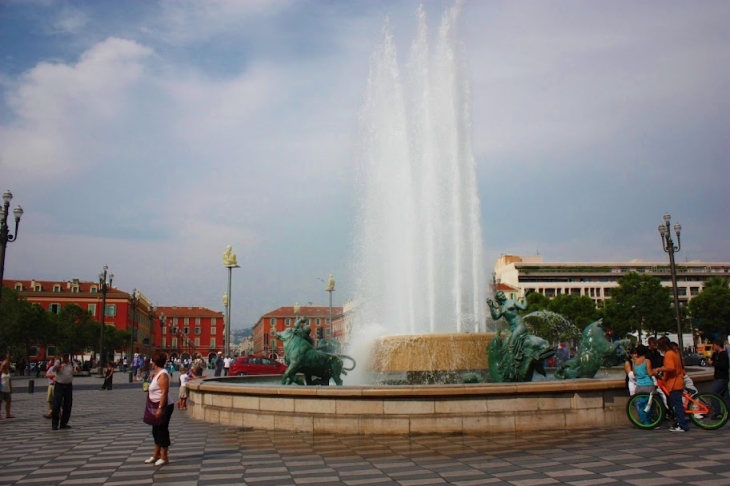 Fontaine à Nice