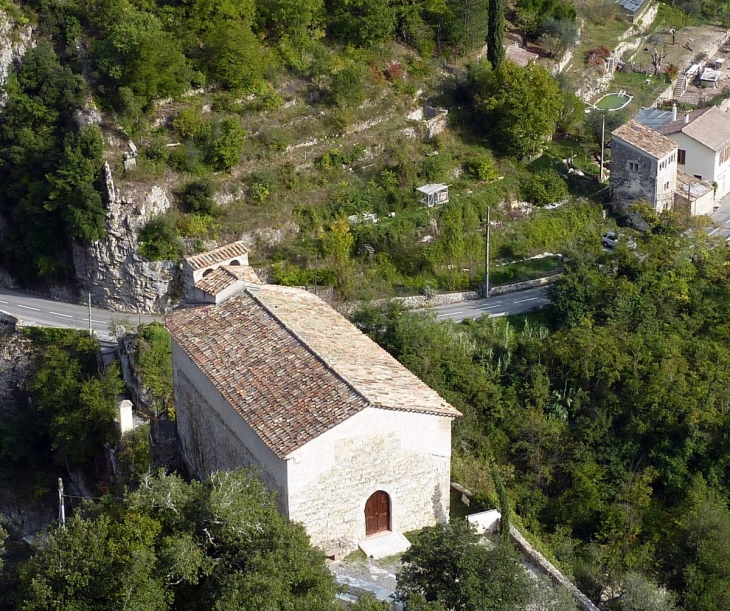 L'ancienne église  - Roquesteron